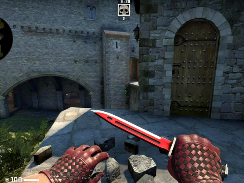 CSGO刺刀深紅好不好出？刺刀深紅價值！